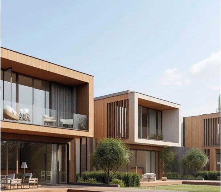 Edificio residenziale contemporaneo, immagine del convegno Riello